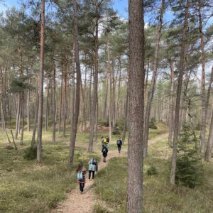 7. Bosbaden op zaterdag. Idinkbos Sinderen. Za 5 oktober.